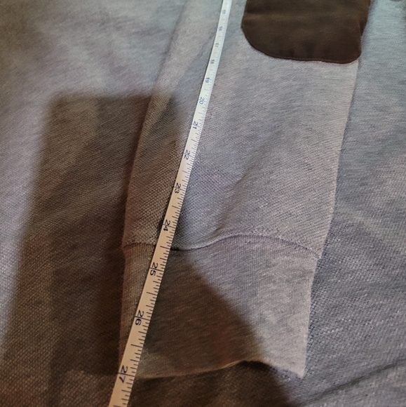 Large grey cotton sweater - Picture 8 of 8